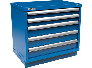 Gabinete de almacenamiento con cajones | Metalia