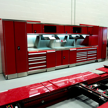 Metalia Workstations At Wurth Canada